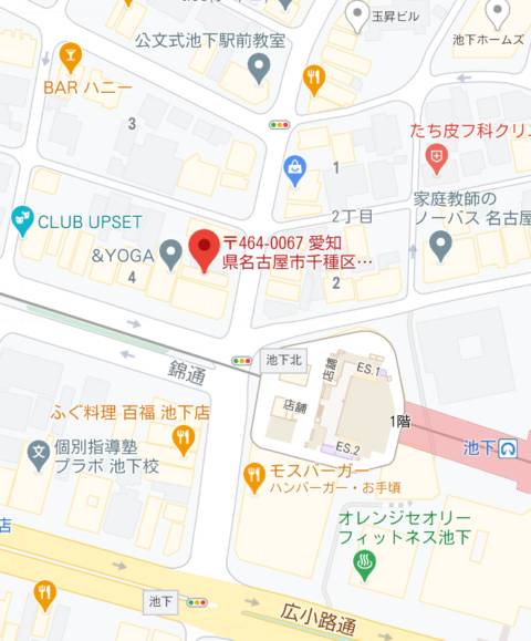 マップ｜ドMなバニーちゃん 名古屋・池下店（ファッションヘルス/池下）