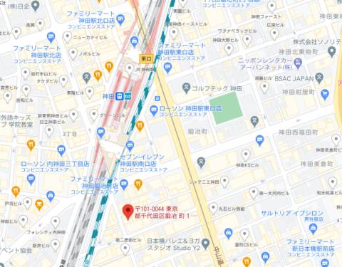 マップ｜509 Tokyo（【非風俗】メンズエステ/神田）