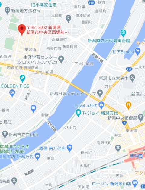 マップ｜club東(クラブアズマ)（キャバクラ/古町）