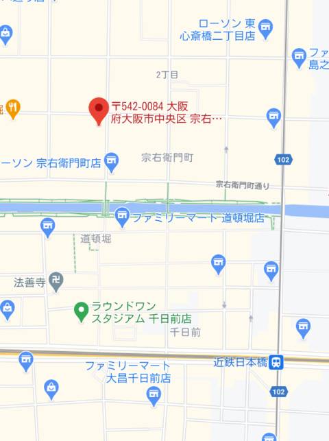 マップ｜GARDEN(日本橋)（ガールズバー/日本橋）