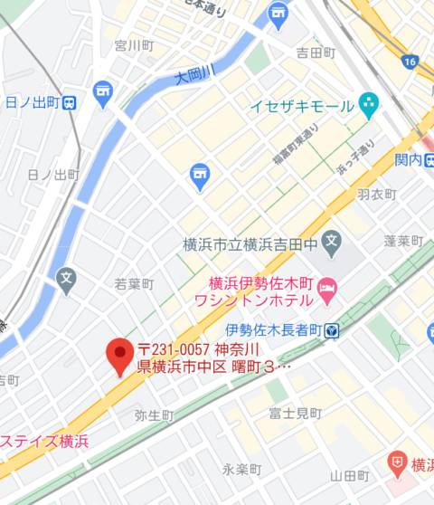 マップ｜パラダイス2（マット専門ヘルス/横浜曙町）