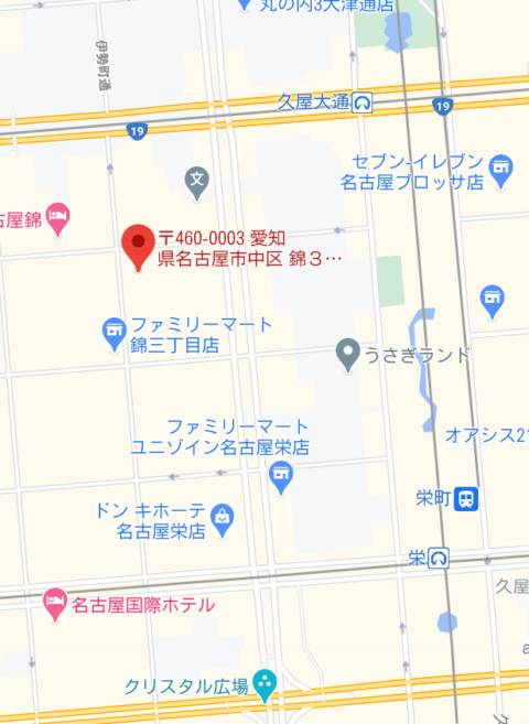 マップ｜RUNWAY（ランウェイ）（キャバクラ/錦(名古屋市)）