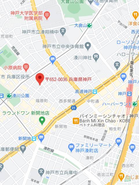 マップ｜エピローグ学園（ソープランド/福原）