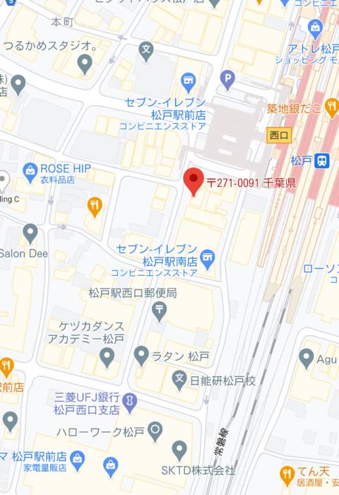 マップ｜ラブステ.com(ラブステドットコム)（セクキャバ/松戸）