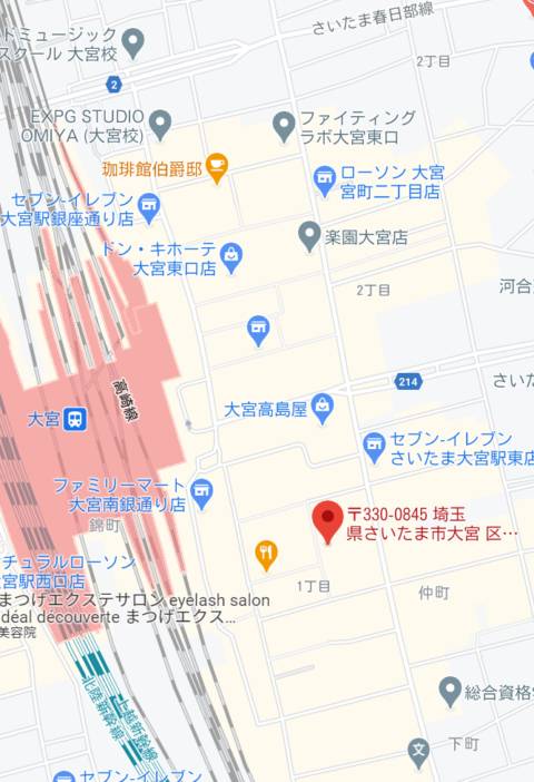 マップ|Club LaDeesse(ラ・ディセ)(いちゃキャバ/大宮)