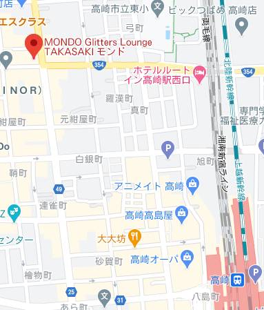 マップ｜MONDO（キャバクラ/高崎）