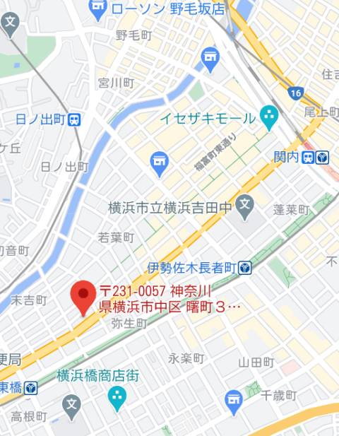 マップ｜ラッシュアワー（痴漢電車イメクラ/横浜曙町）