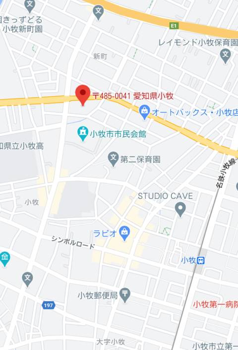 マップ｜マツモトキヨミ（キャンパスパブ/小牧）