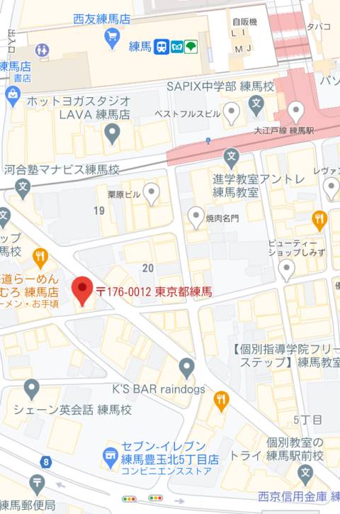 マップ｜ラブステーション8（セクキャバ/練馬）