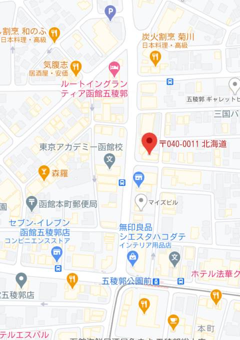 マップ｜Club Loop（ニュークラブ(キャバクラ)/函館）