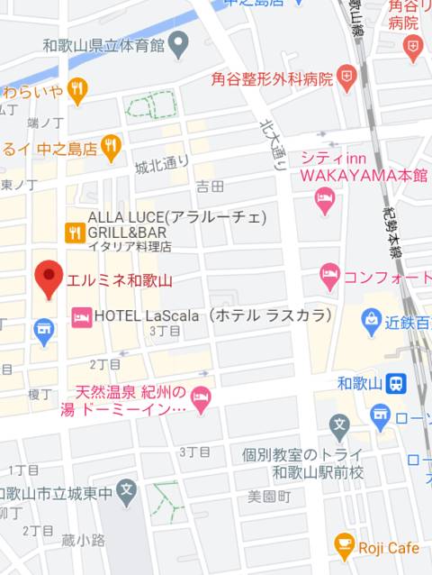 マップ｜エルミネ　和歌山（キャバクラ/和歌山）
