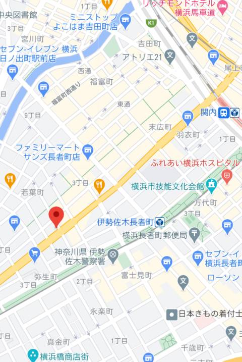 マップ｜ピンクスター（ファッションヘルス/横浜曙町）