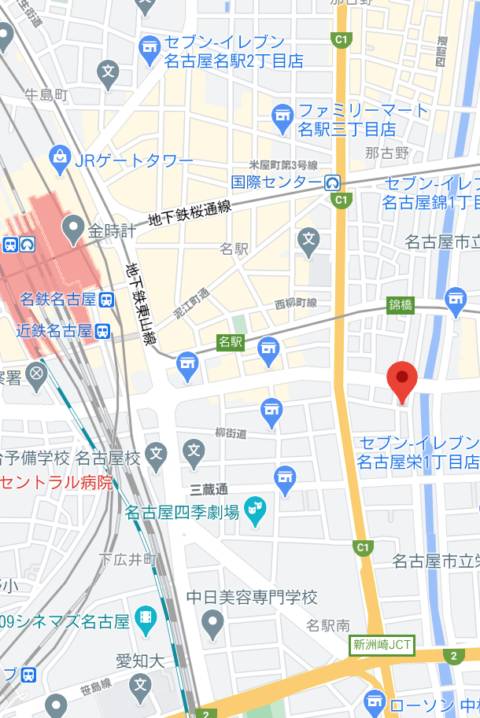 マップ｜e.com(イードットコム)（イメージヘルス/納屋橋）