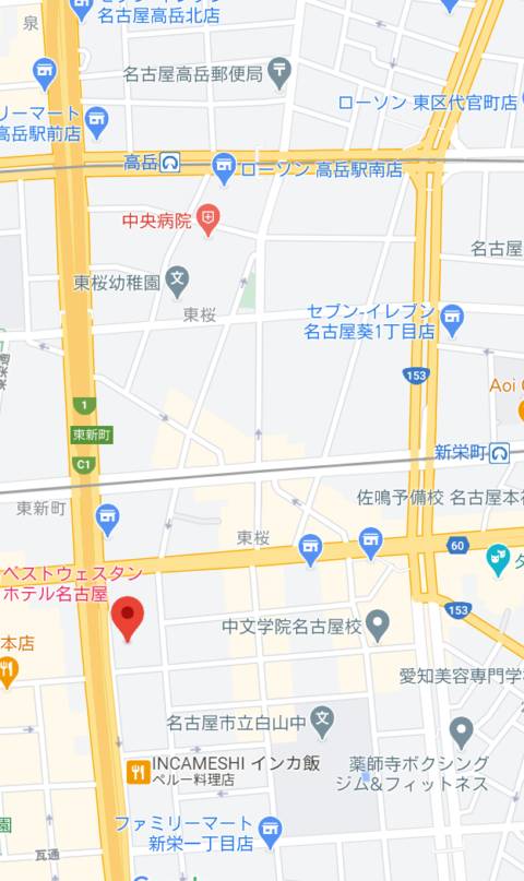 マップ｜アルカディア(新栄)（ファッションヘルス/新栄）