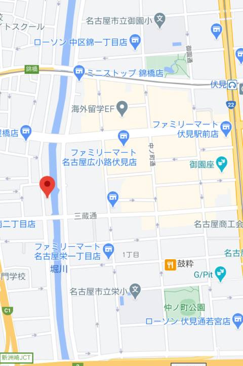 マップ｜MUSE spa（店舗型ヘルス/納屋橋）