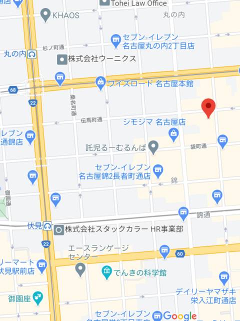 マップ｜エフルラージュ錦（店舗型性感回春エステ/錦）