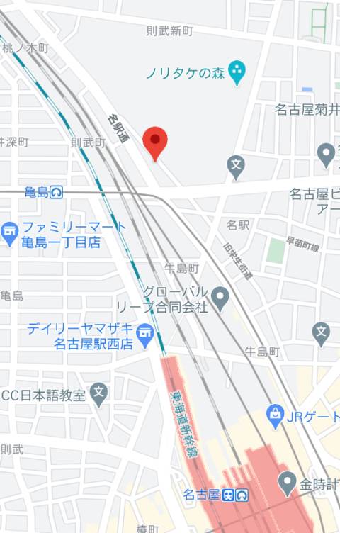 マップ｜マネキン 名駅店（ファッションヘルス/名古屋駅）