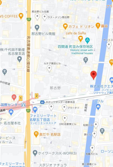 マップ｜ゴールデンハンター（マット＆ベットヘルス/丸の内）