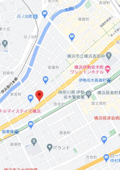 マップ｜feel＆airi（ファッションヘルス/横浜曙町）