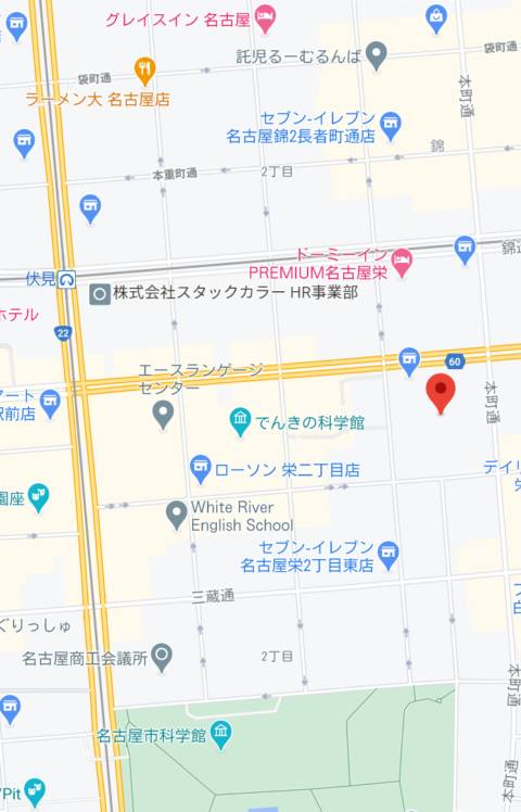 マップ｜タッチdeエステ（店舗型ヘルス/栄）