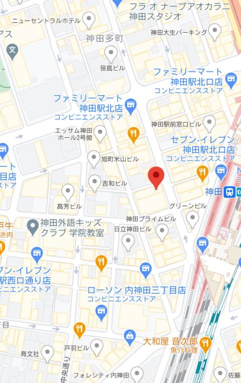 マップ｜東京ガールズカフェ 神田店（キャバクラ/神田）