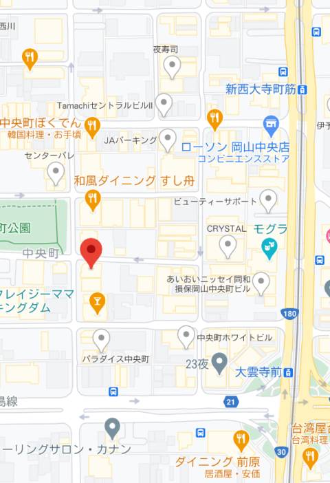 マップ｜CHRISTINA club（キャバクラ/田町）