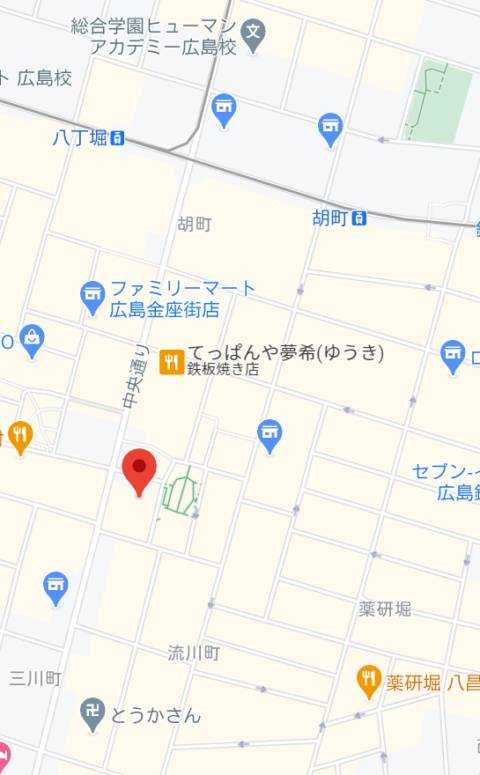 マップ｜lounge Garden（胡町）（キャバクラ/胡町）