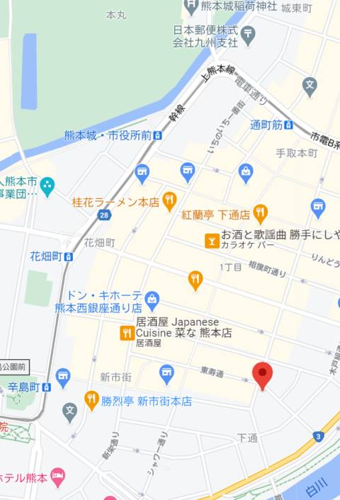 マップ｜フローラル（ソープランド/中央街）