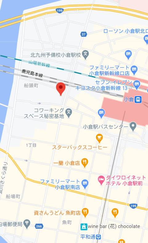 マップ｜風俗王小倉店（ソープランド/小倉）