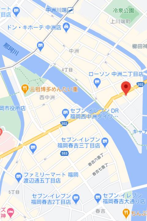 マップ｜ニュー　ステーション（ソープランド/中洲）