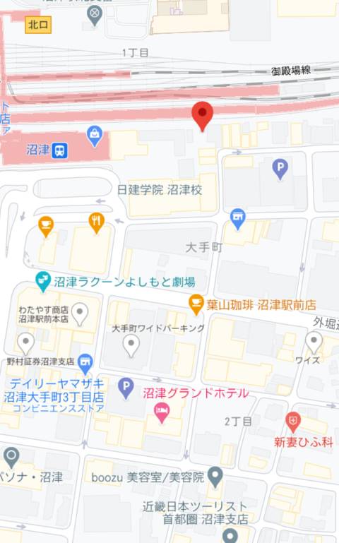 マップ｜インペリアル秘苑（ソープランド/沼津）
