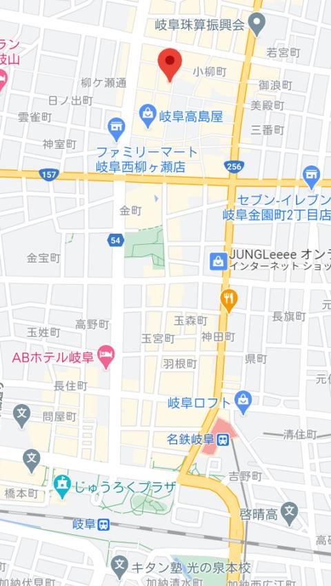 マップ｜クラック ア ジャック（キャバクラ/柳ヶ瀬）
