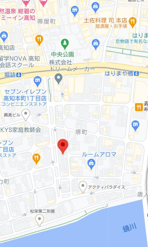 マップ｜ロイヤル土佐（ソープランド/堺町）