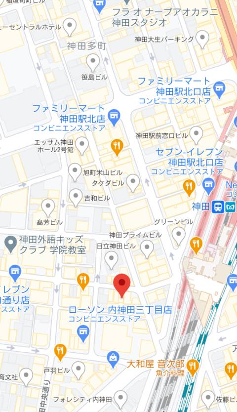 マップ｜神田茶屋（キャバクラ/神田）