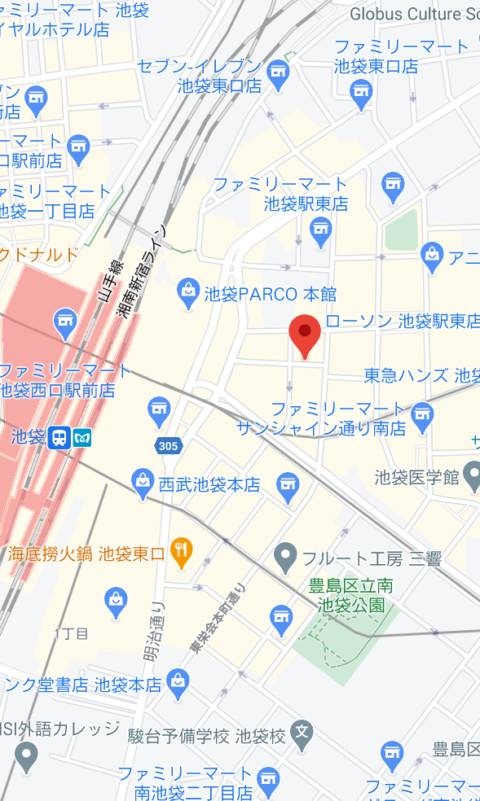 マップ｜club bisser(池袋)（キャバクラ/池袋）