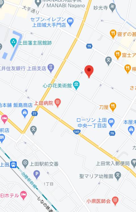 マップ｜クラブプラチナ上田店（キャバクラ/上田）