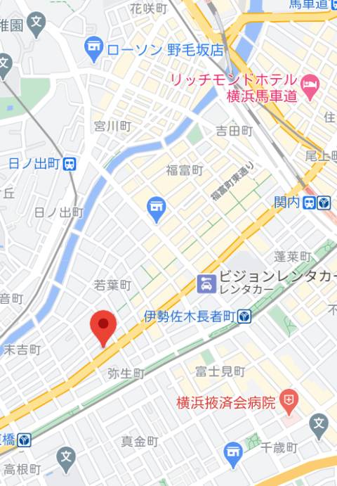 マップ｜クラブハウス プリプリ（ソープランド/関内）