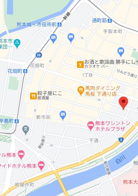 マップ｜SUPER JOY（スーパージョイ）（ソープランド/中央街）