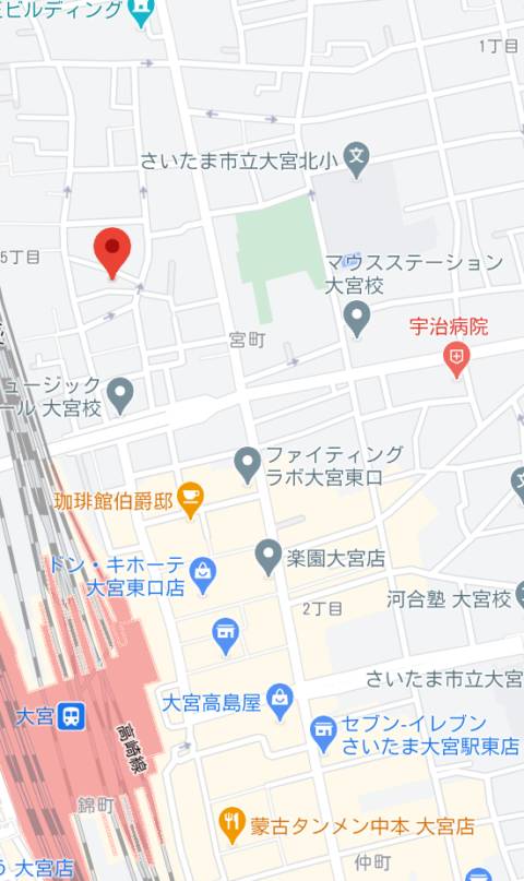マップ｜ミカド（ソープランド/大宮）