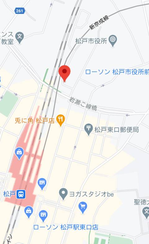 マップ｜松戸角海老根本店（ソープランド/松戸）