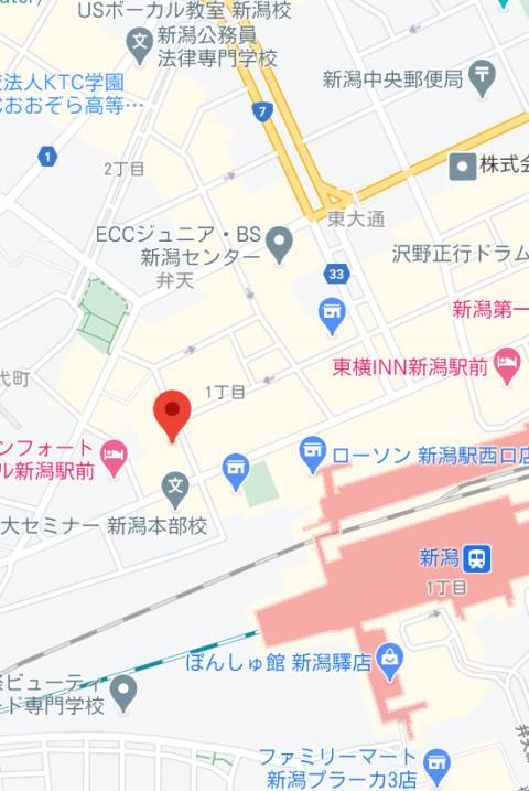 マップ｜club Diletto（キャバクラ/新潟駅）