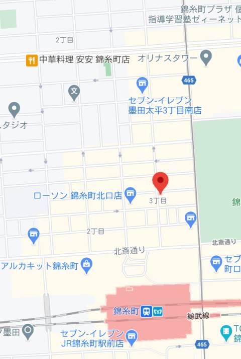 マップ｜ヒロ（スナック/錦糸町）