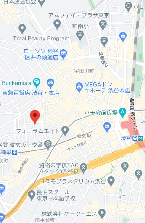 マップ｜スナック和（やわらぎ）（スナック/渋谷）