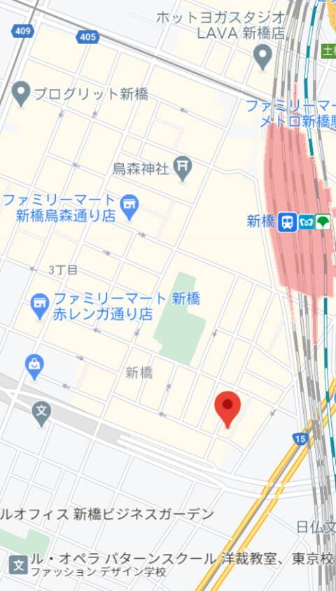 マップ｜スナック 気まぐれ（スナック/新橋）