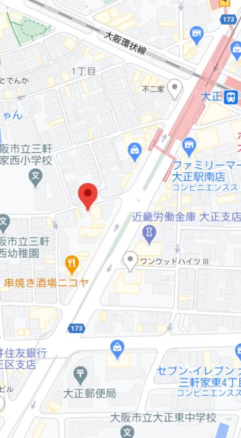 マップ｜ニューアポロ（スナック/大正）