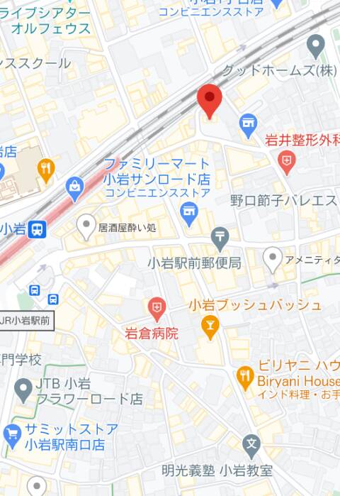 マップ｜ラウンジ ブルースカイ（スナック/小岩）