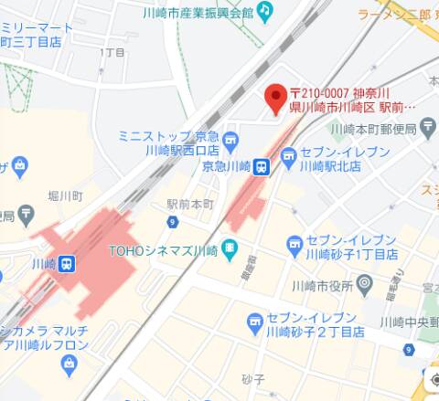 マップ｜フロマージュ（【非風俗】メンズエステ/川崎）