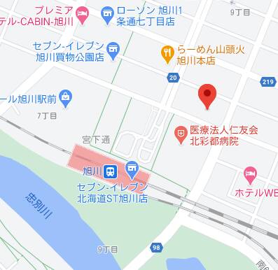マップ｜Flan旭川（【非風俗】メンズエステ/旭川）