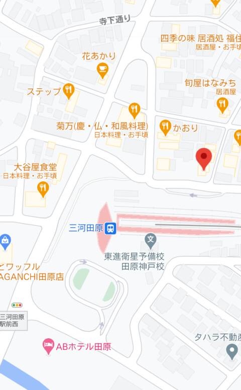 マップ｜スナック セブン（スナック/三河田原）
