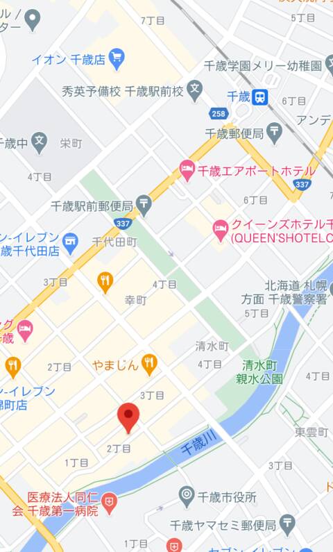 マップ｜Club Alver（パブクラブ/千歳）